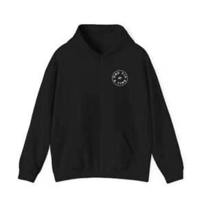 one fix at a time hoodie white logo